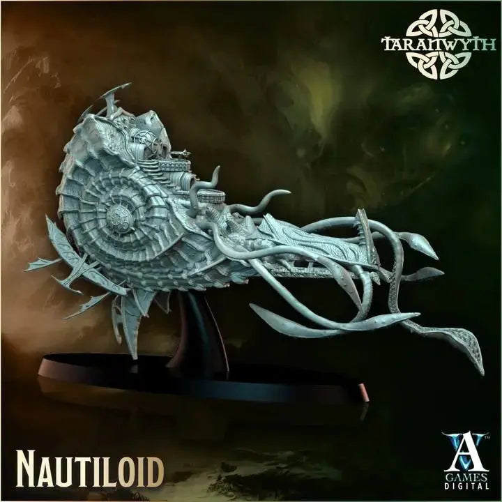 Nautiloid - STL - Archvillain Games
