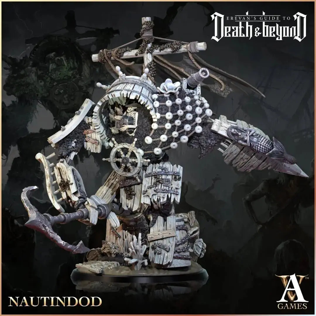 Nautindod - Digital Miniature STL - Archvillain Games
