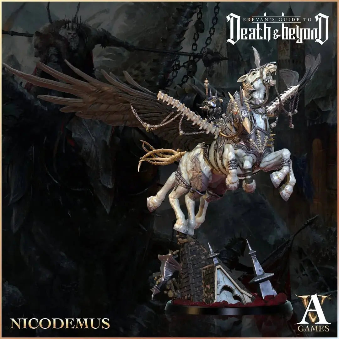 Nicodemus - Digital Miniature STL - Archvillain Games