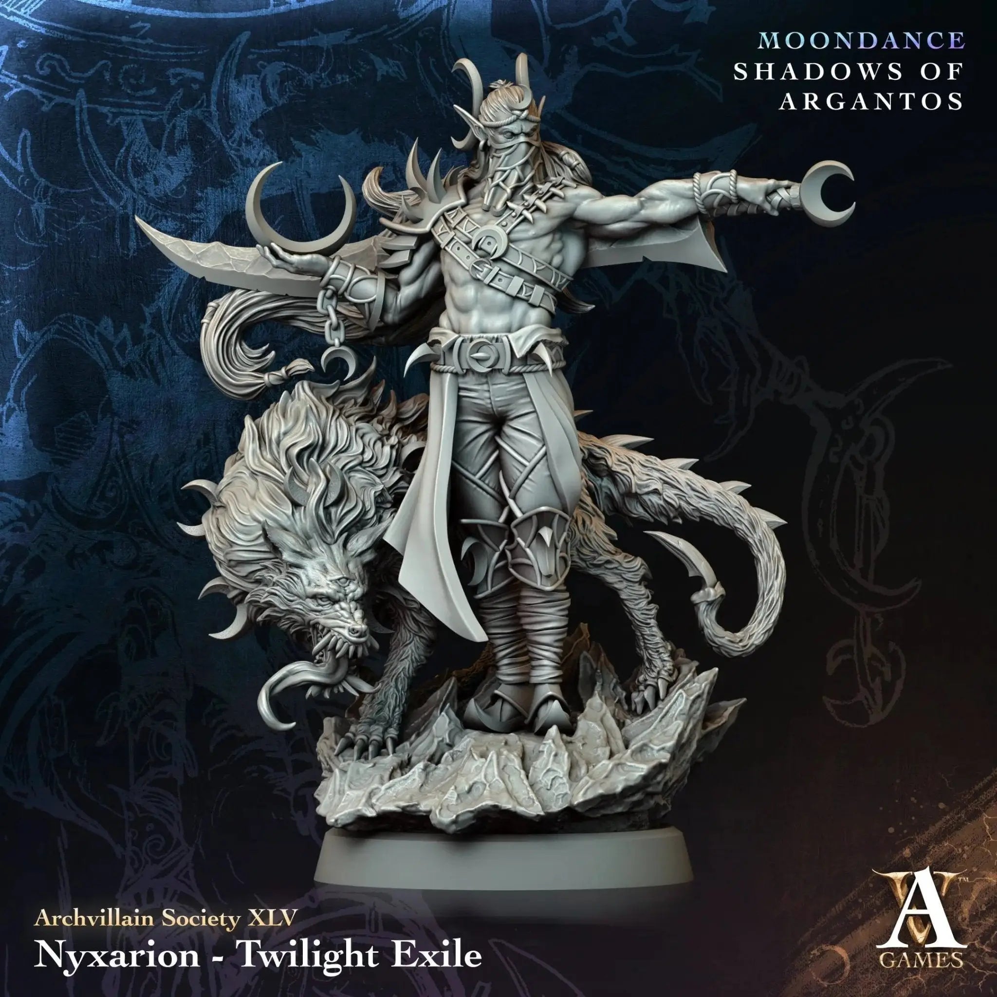 Nyxarion - Twilight Exile - STL - Archvillain Games