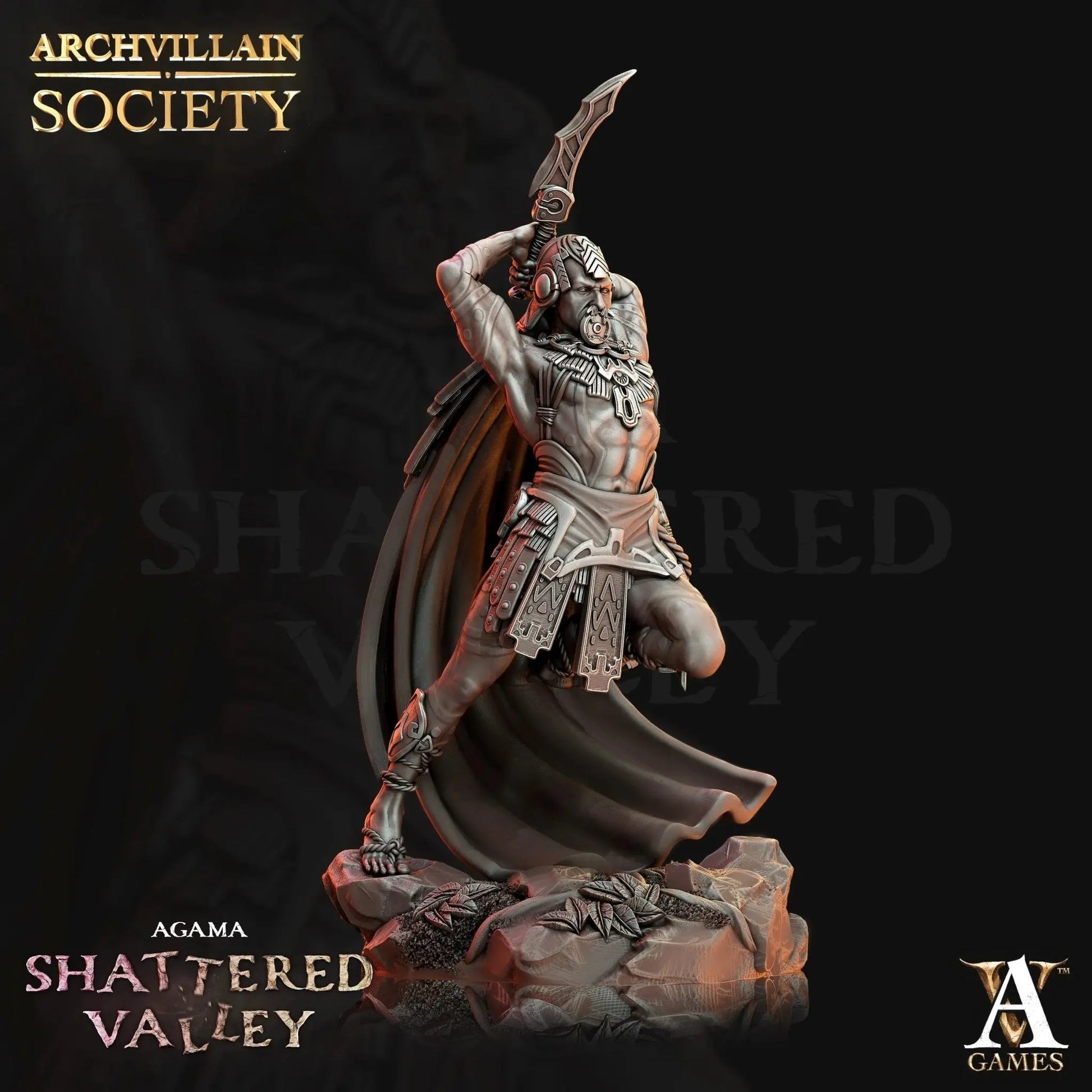 Ochantu - Chiltak Doomsinger - STL - Archvillain Games