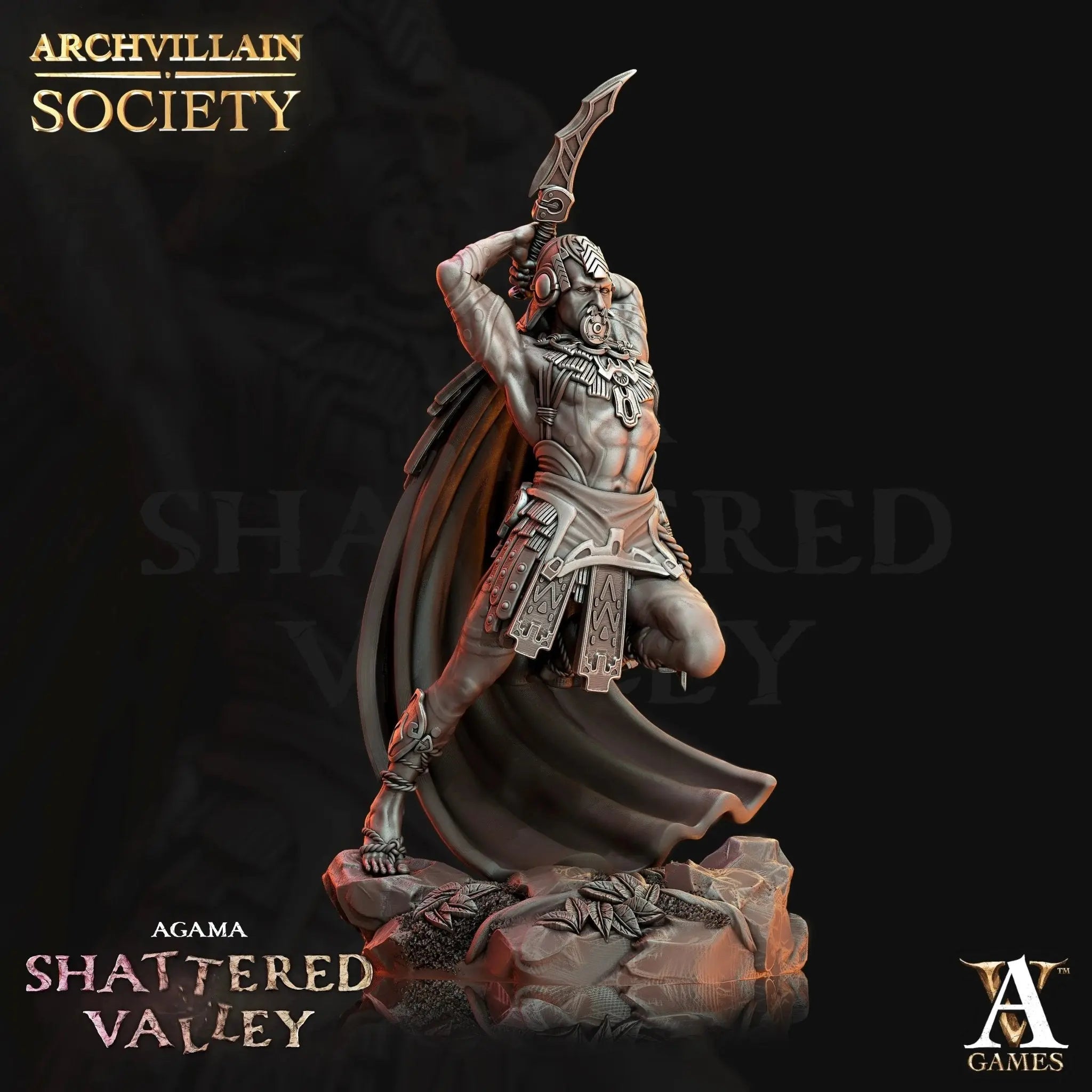 Ochantu - Chiltak Doomsinger - STL - Archvillain Games