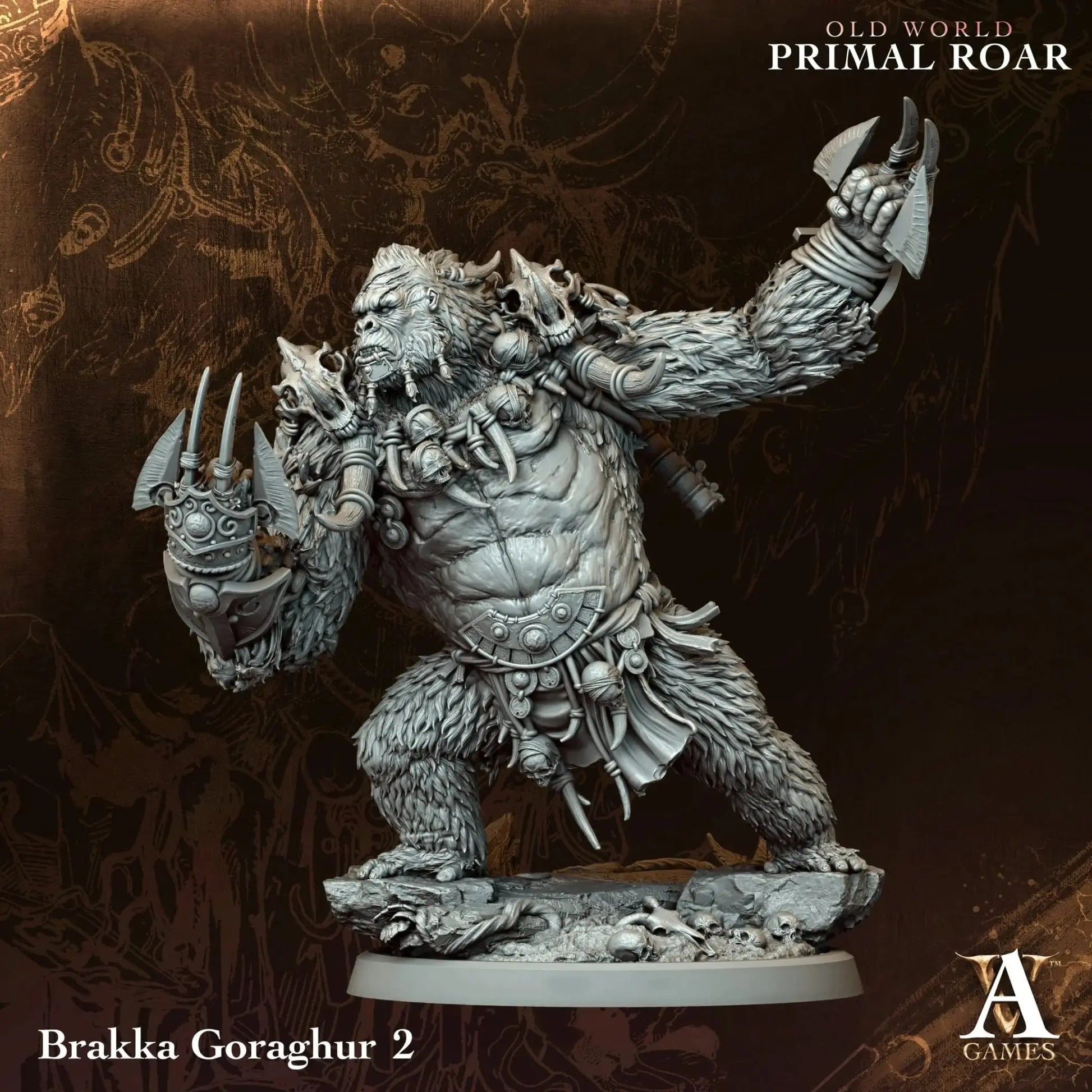 Old World - Primal Roar - STL Bundle - Archvillain Games