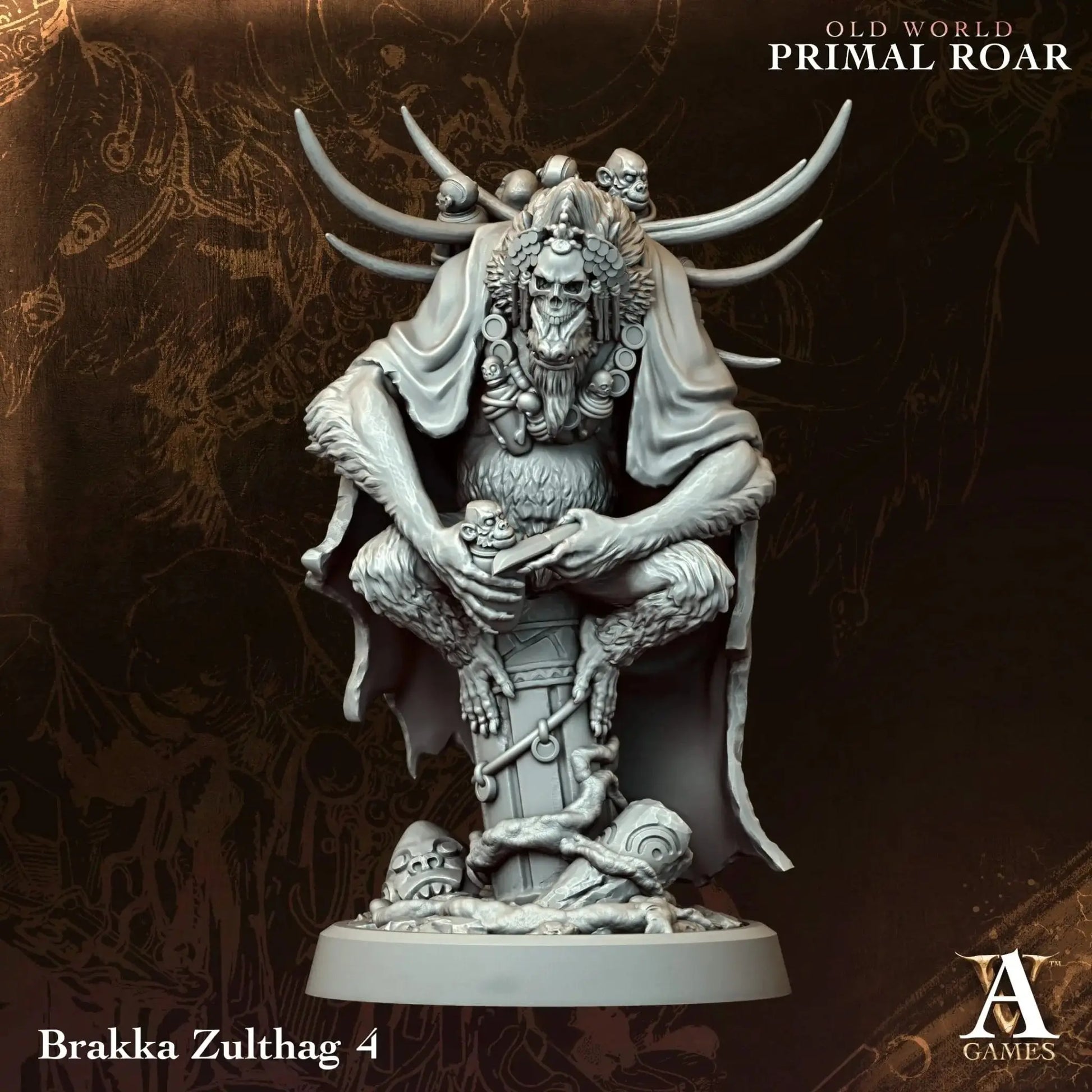 Old World - Primal Roar - STL Bundle - Archvillain Games