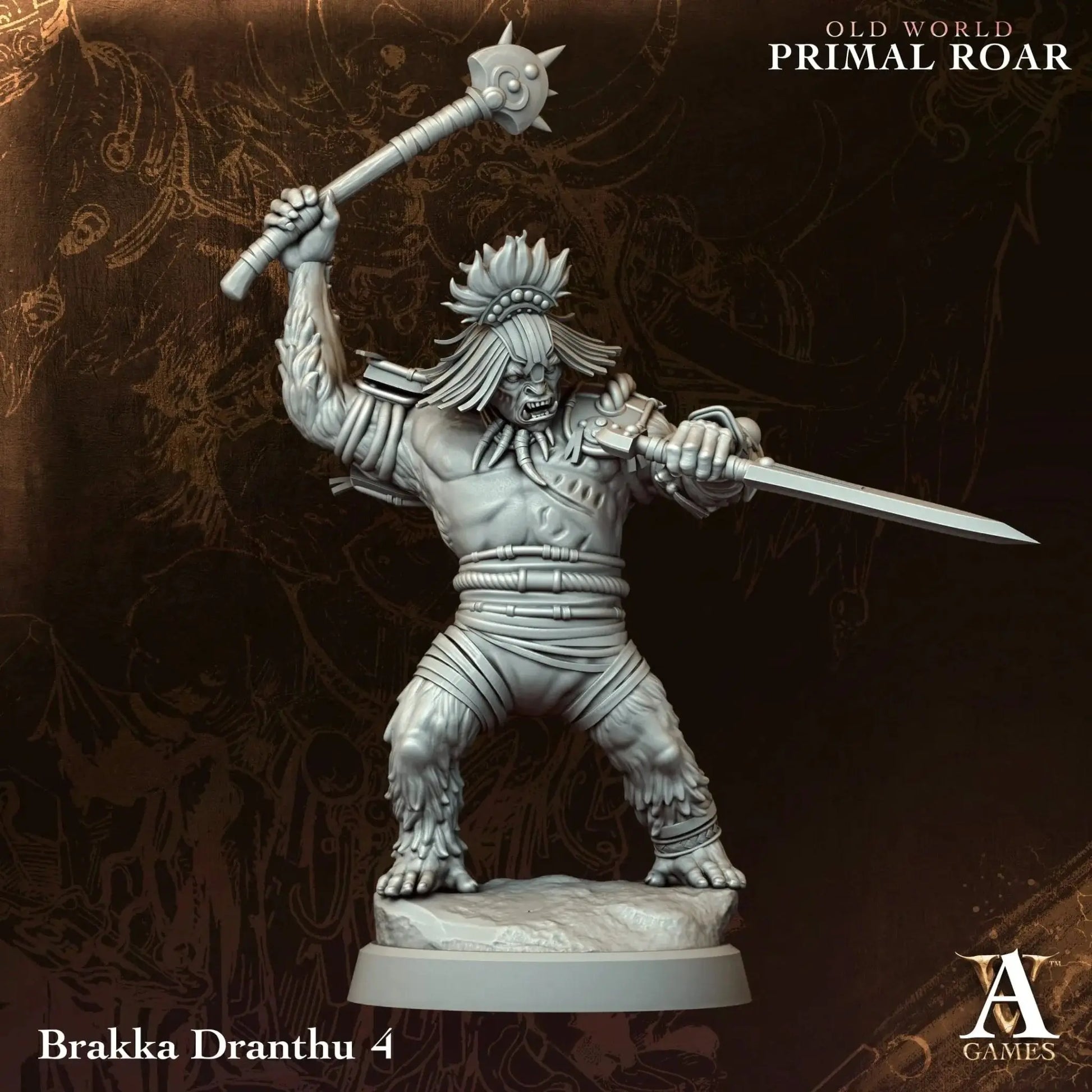 Old World - Primal Roar - STL Bundle - Archvillain Games