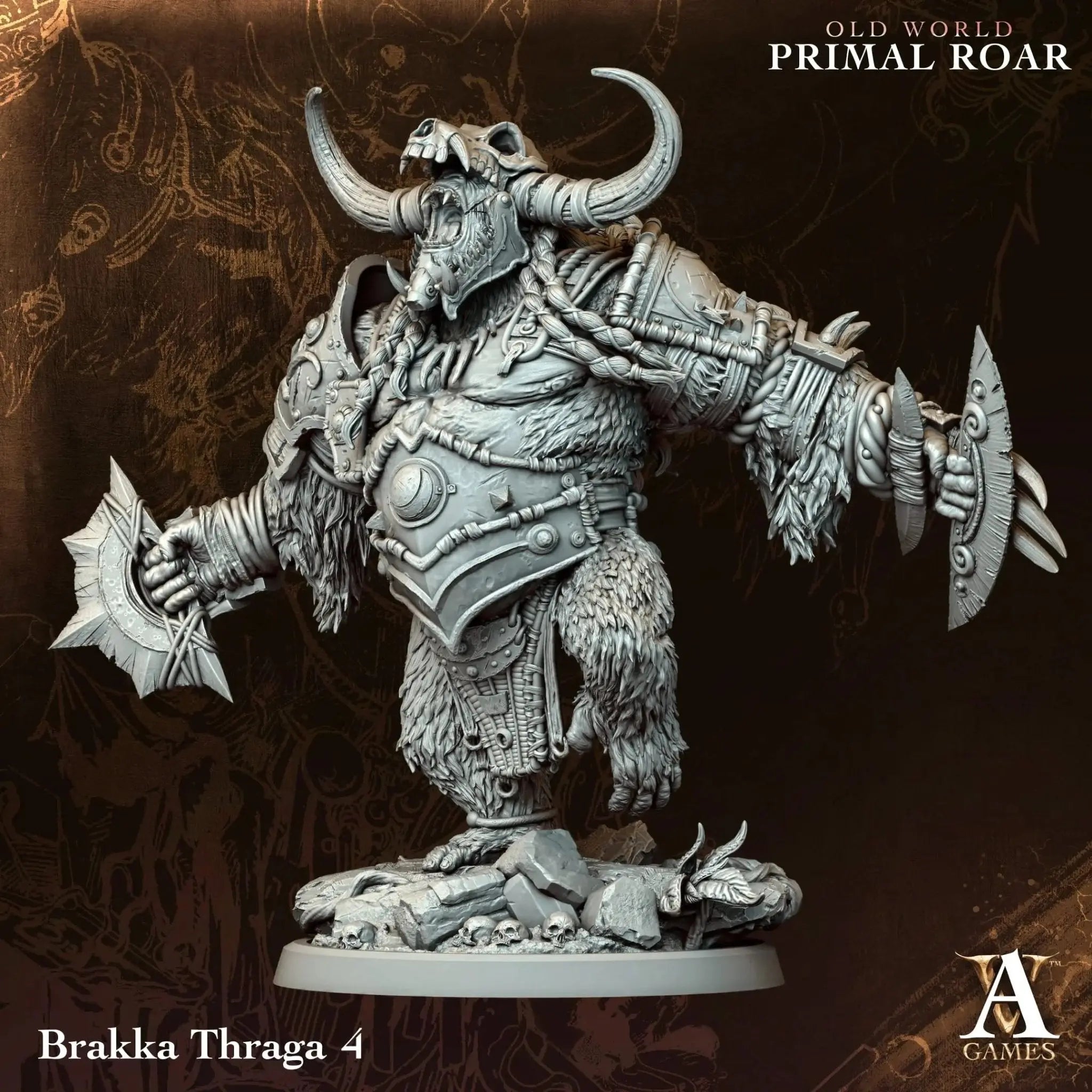Old World - Primal Roar - STL Bundle - Archvillain Games