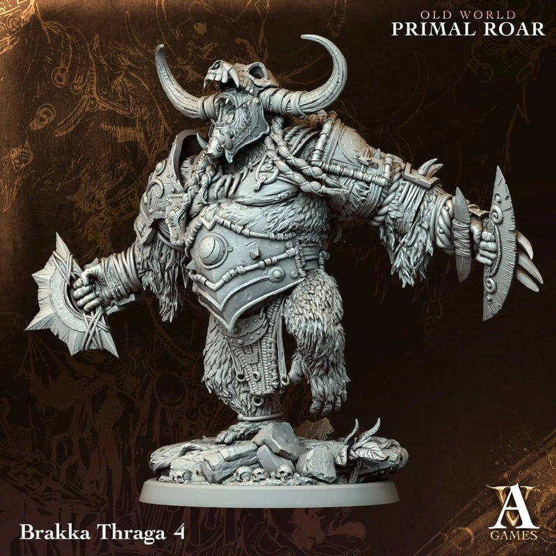 Old World - Primal Roar - STL Bundle - Archvillain Games