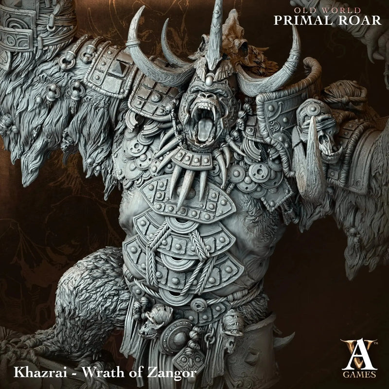 Old World - Primal Roar - STL Bundle - Archvillain Games