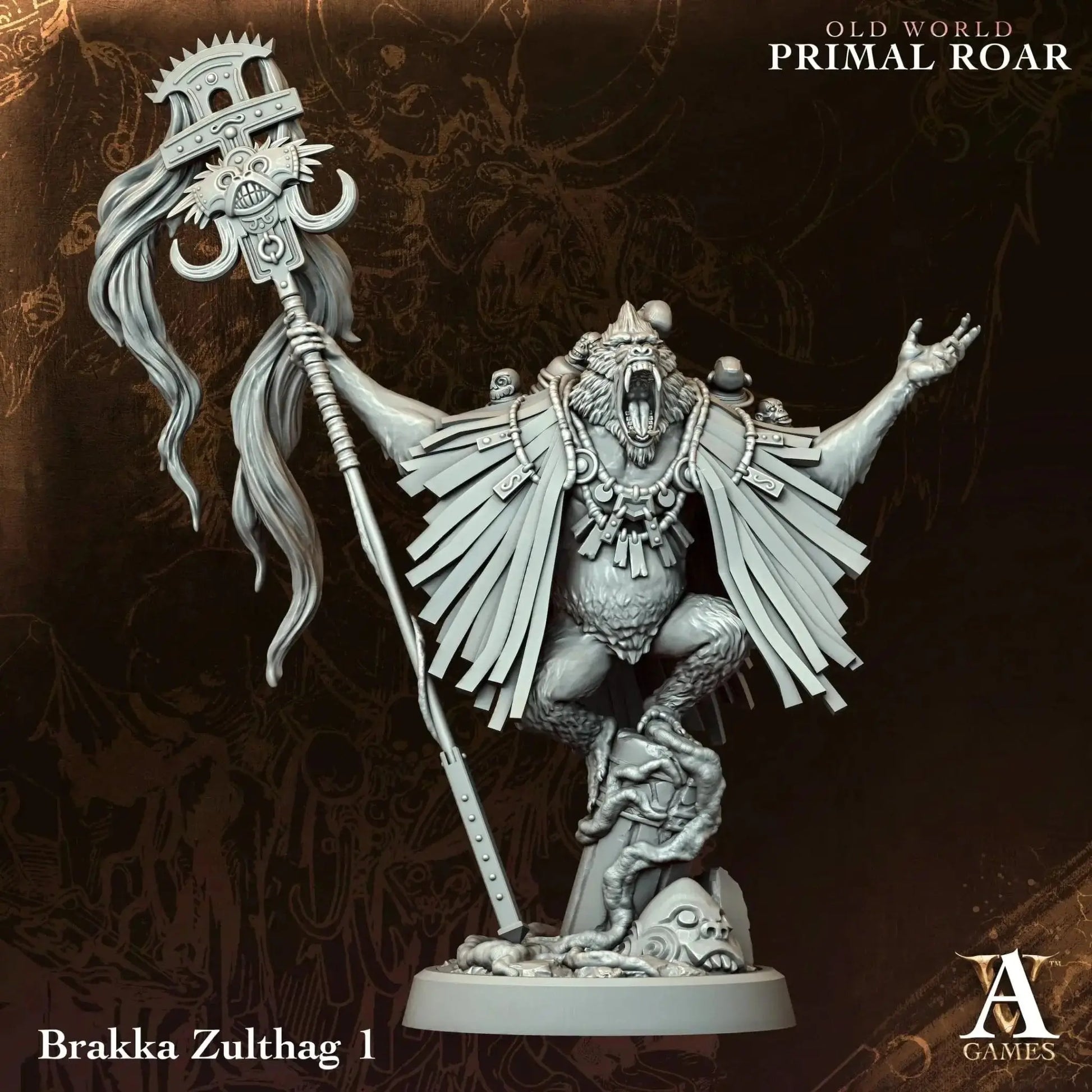 Old World - Primal Roar - STL Bundle - Archvillain Games