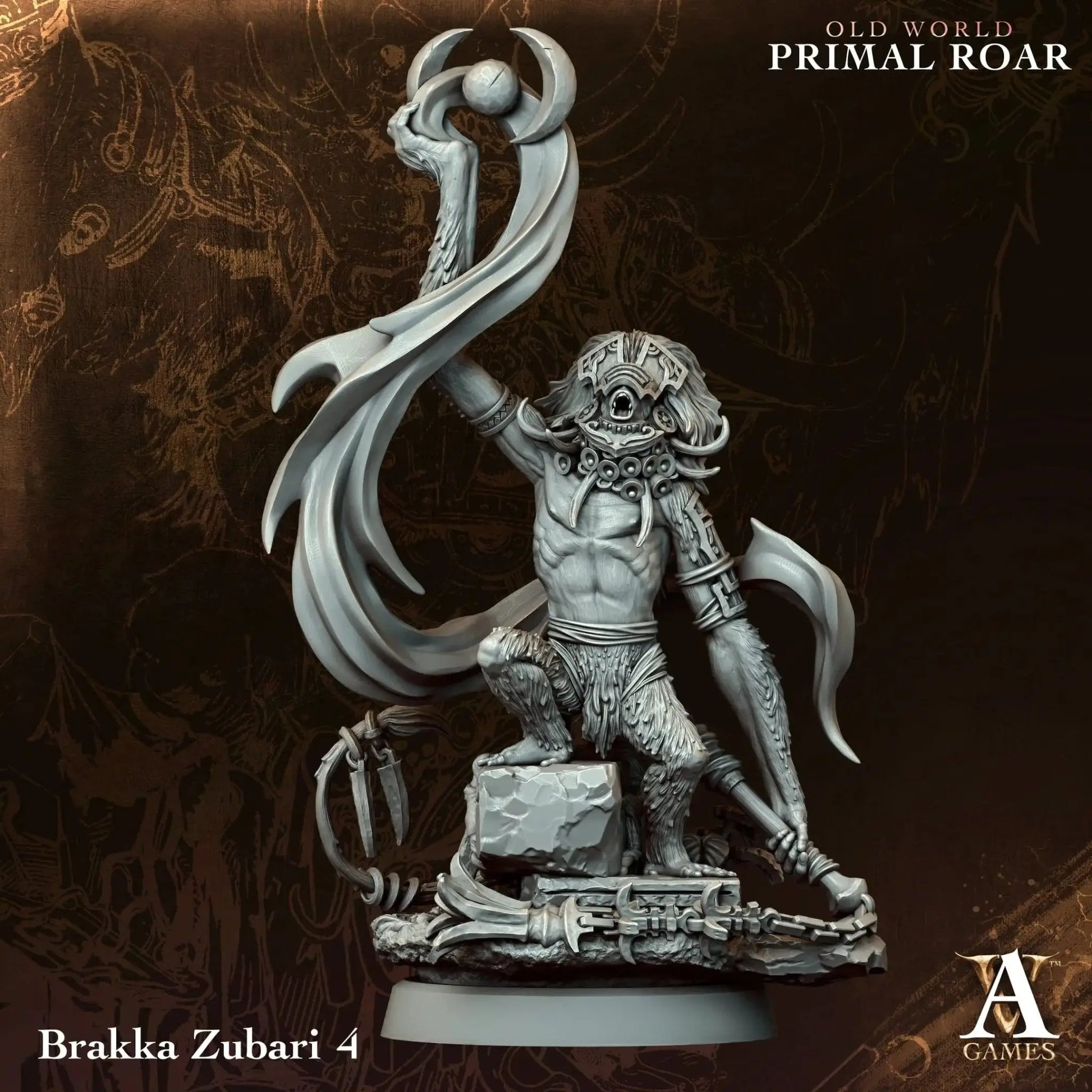 Old World - Primal Roar - STL Bundle - Archvillain Games