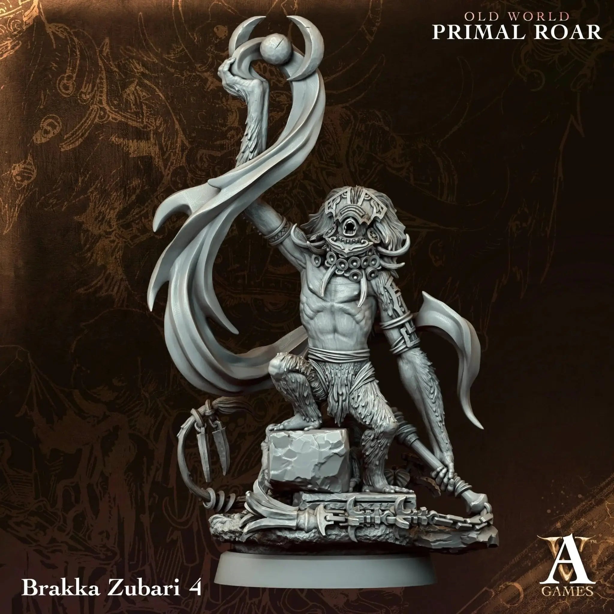 Old World - Primal Roar - STL Bundle - Archvillain Games