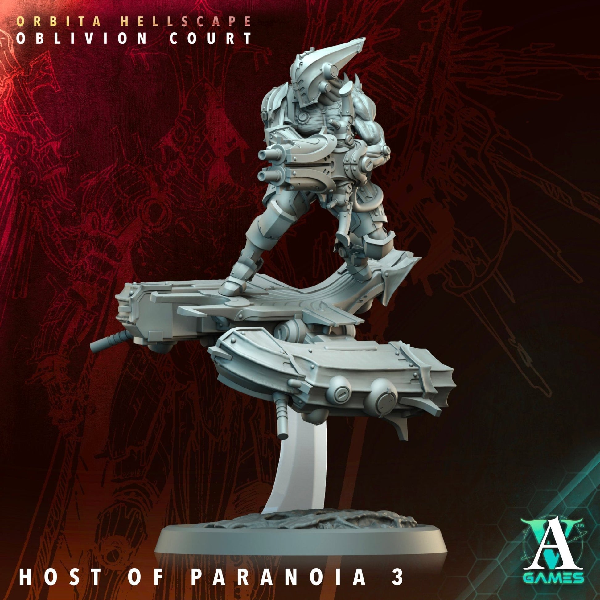 Orbita Hellscape - Oblivion Court STL Bundle - Archvillain Games