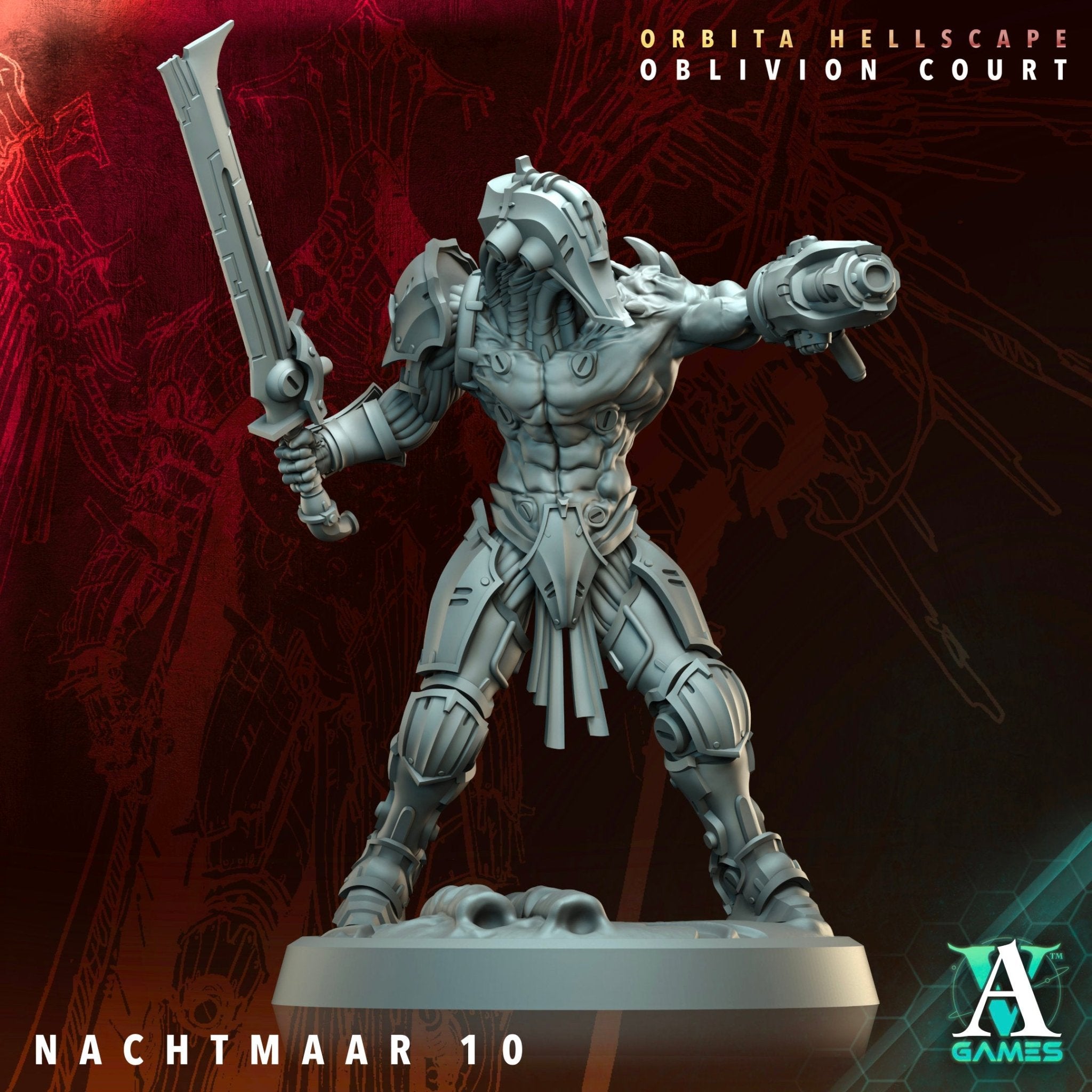 Orbita Hellscape - Oblivion Court STL Bundle - Archvillain Games