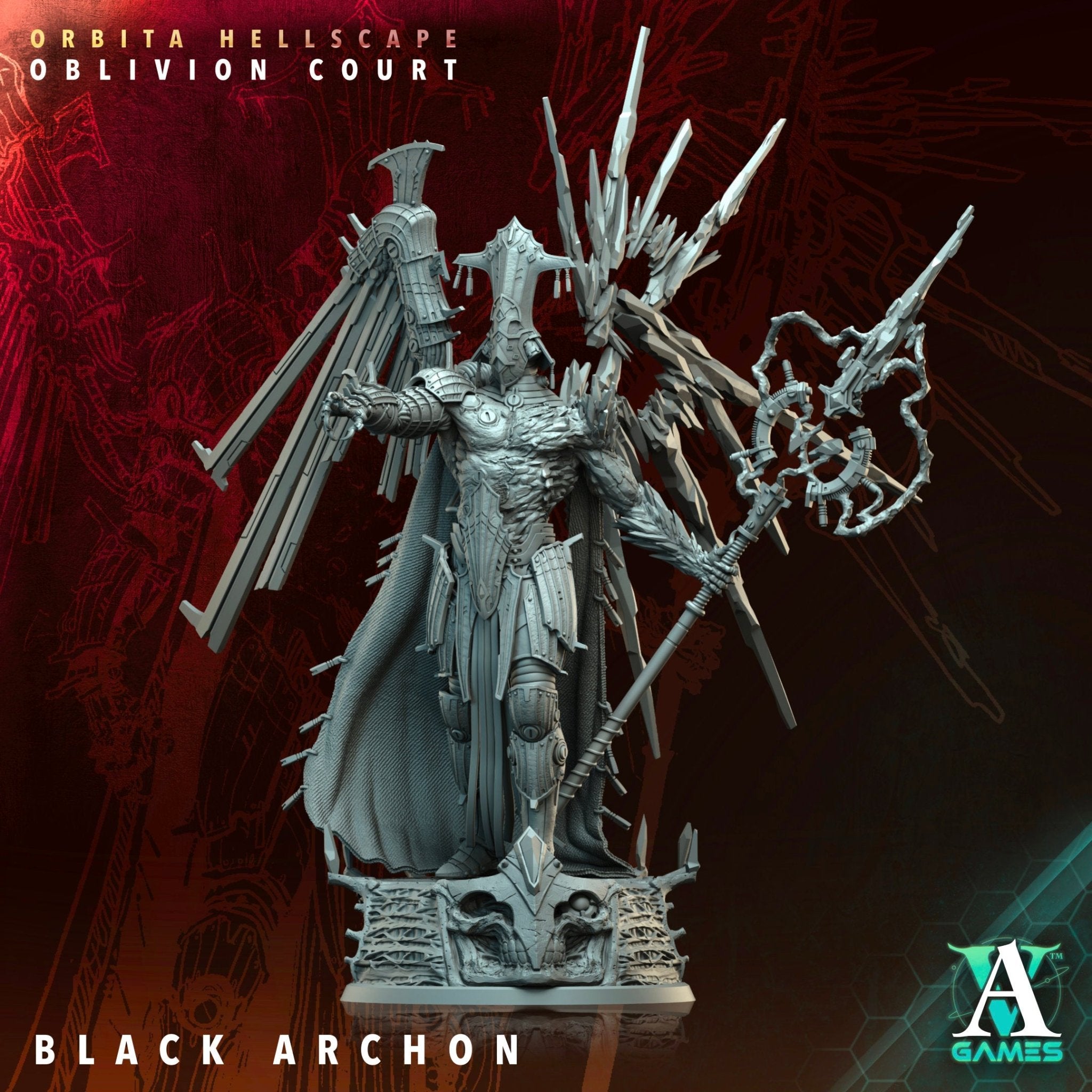 Orbita Hellscape - Oblivion Court STL Bundle - Archvillain Games