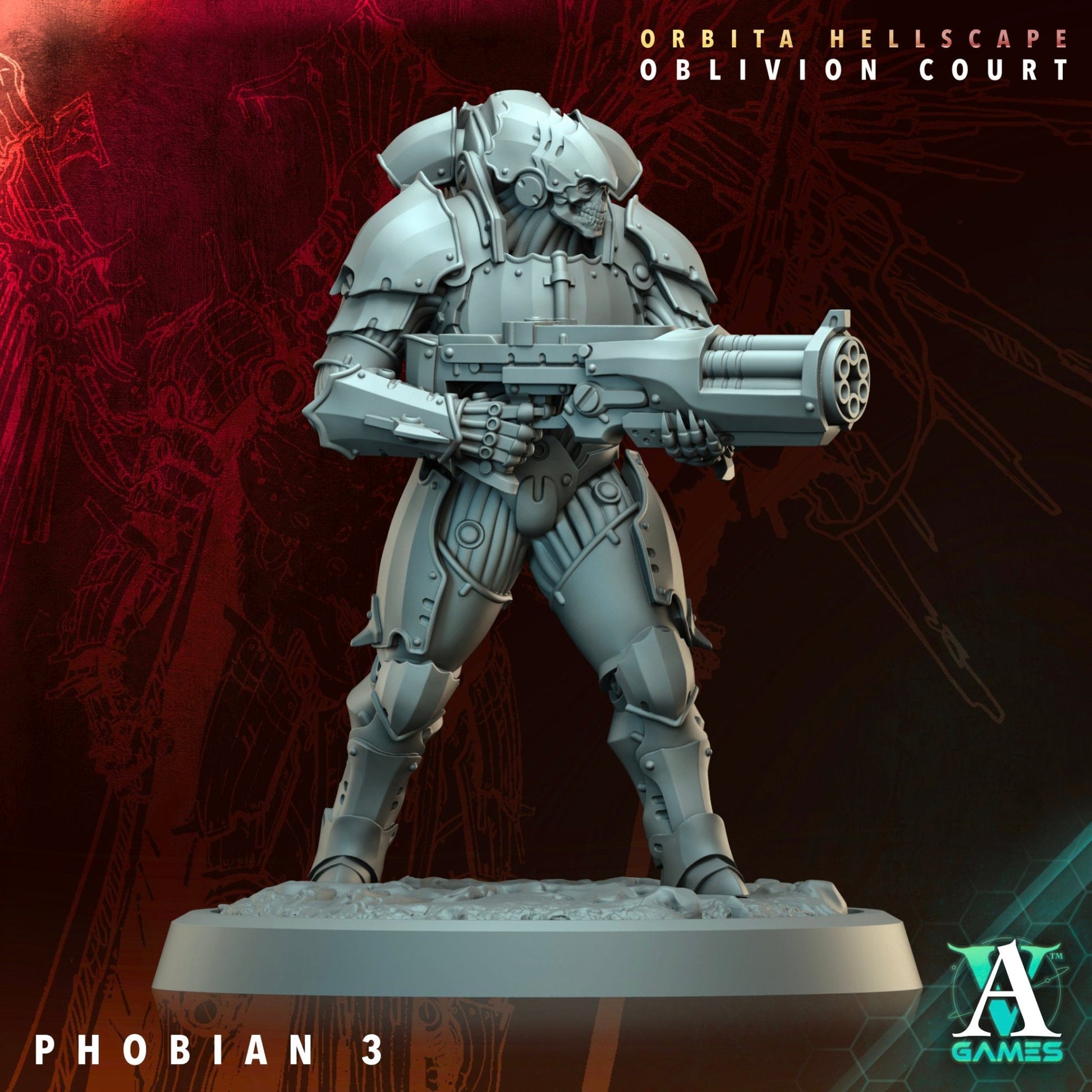 Orbita Hellscape - Oblivion Court STL Bundle - Archvillain Games
