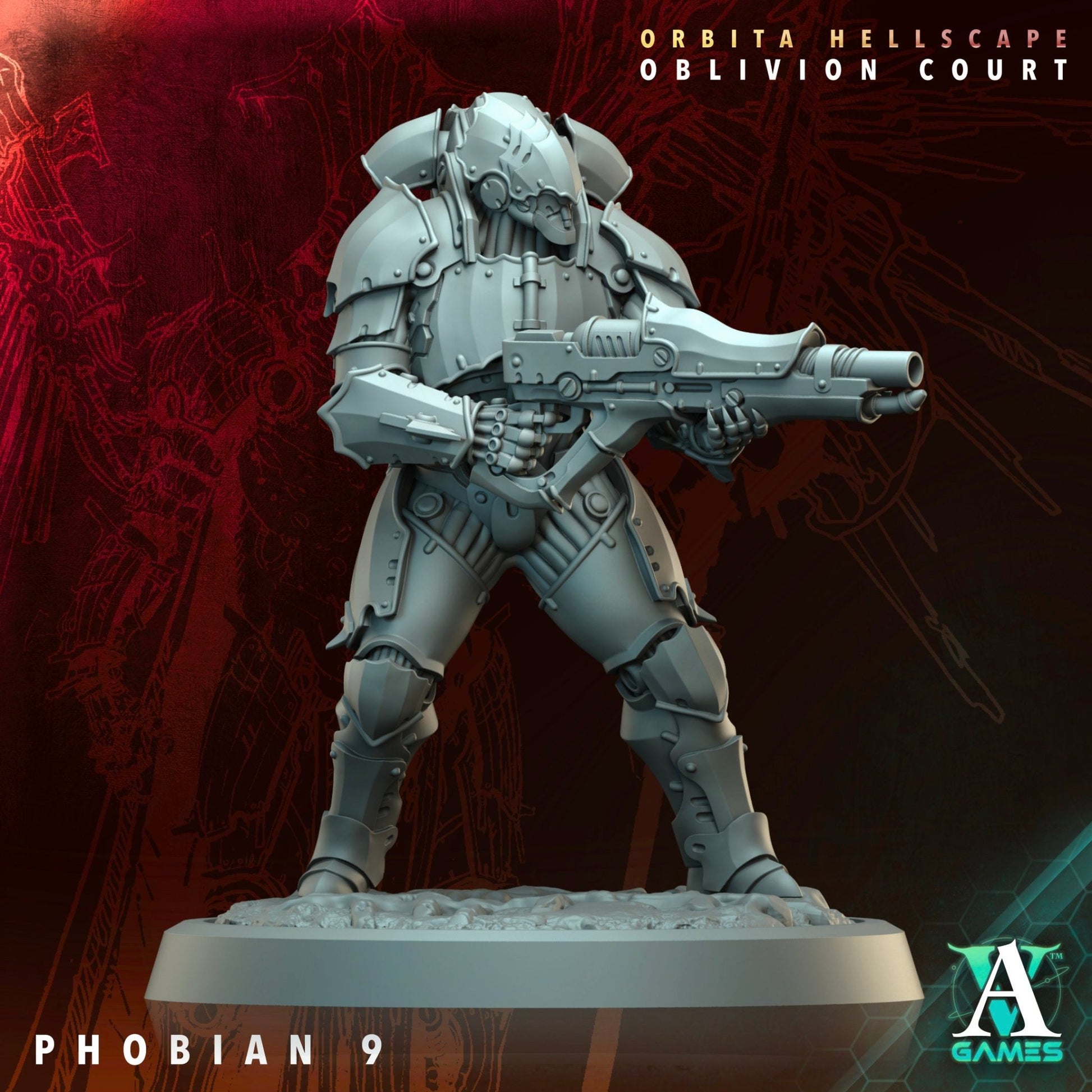 Orbita Hellscape - Oblivion Court STL Bundle - Archvillain Games