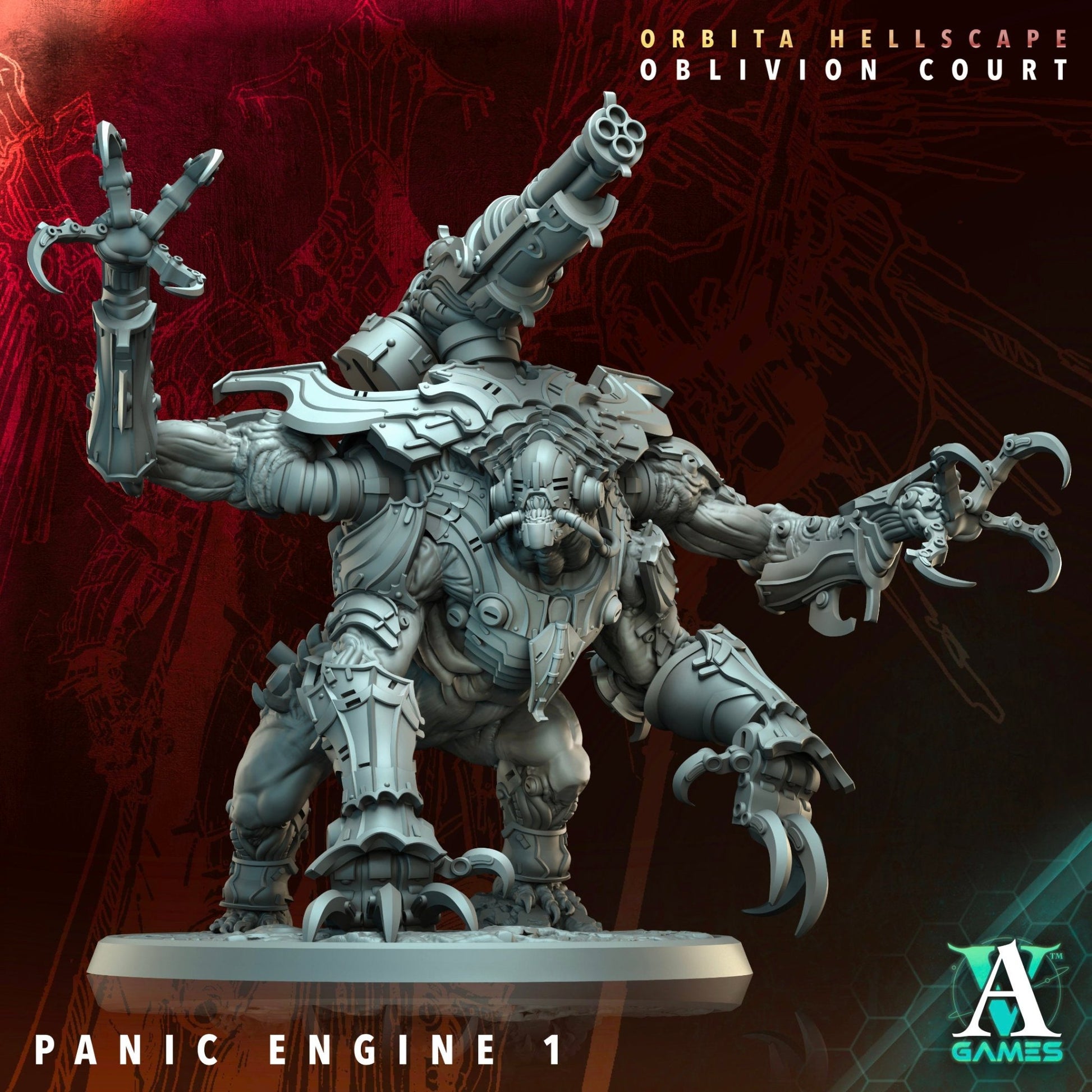 Orbita Hellscape - Oblivion Court STL Bundle - Archvillain Games