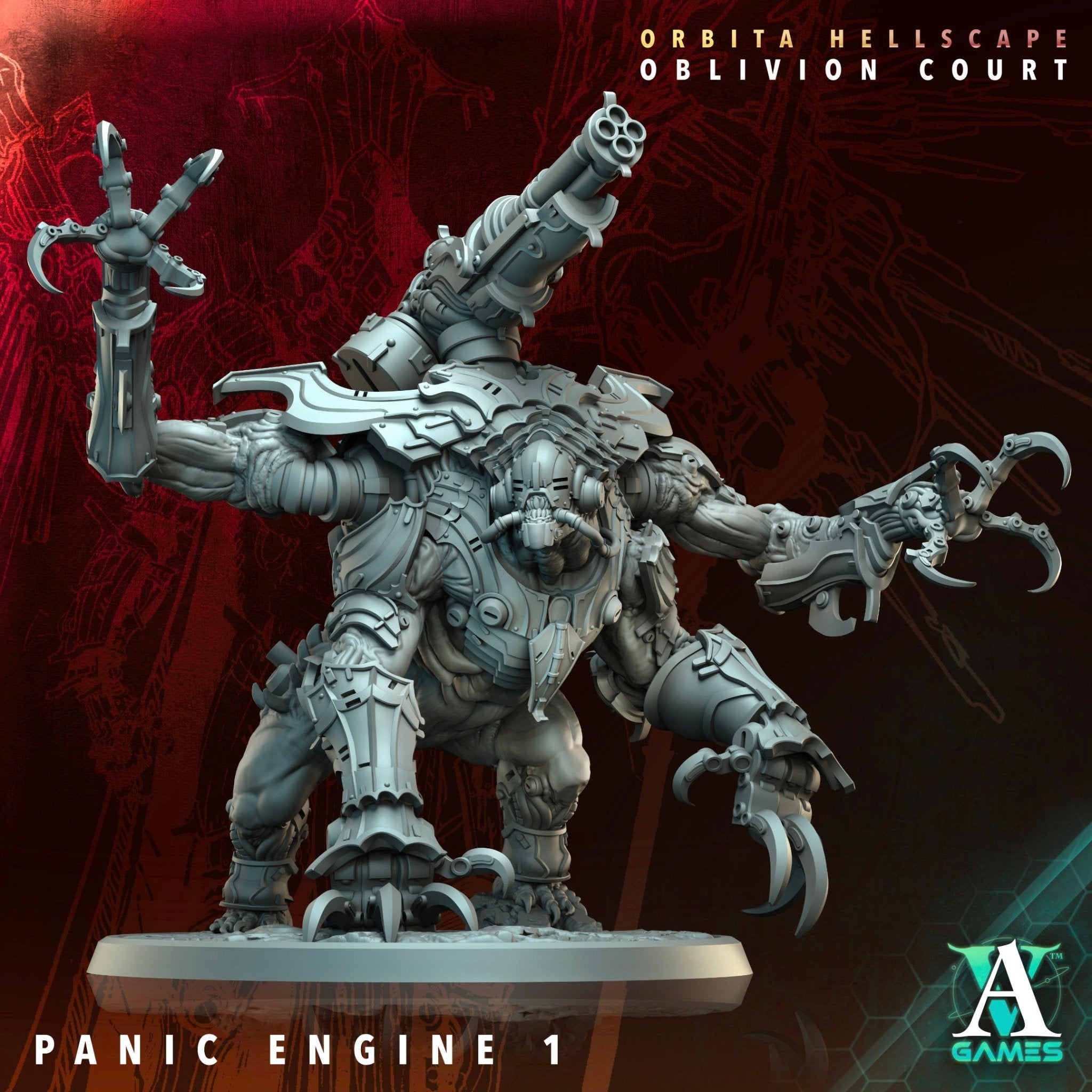 Orbita Hellscape - Oblivion Court STL Bundle - Archvillain Games
