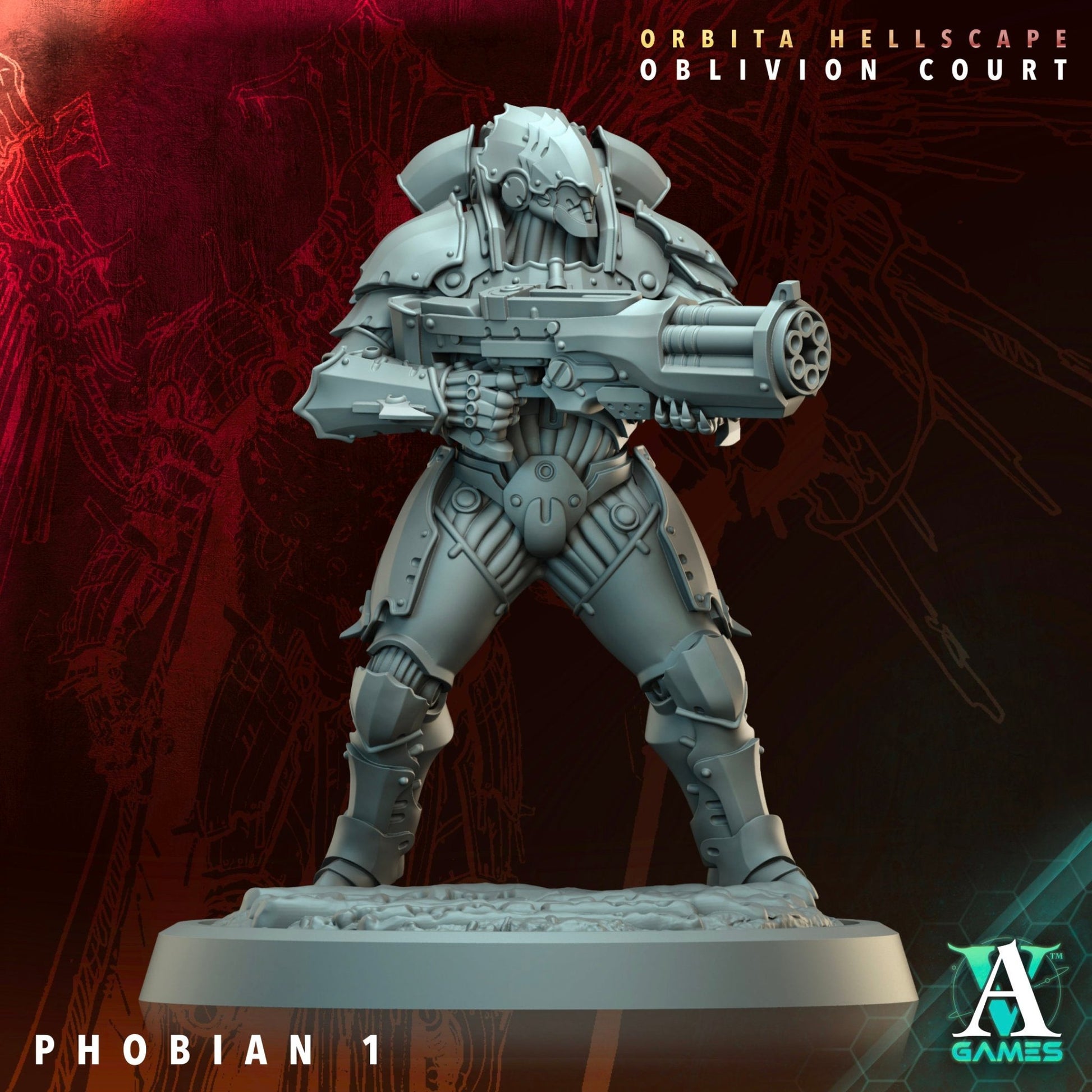 Orbita Hellscape - Oblivion Court STL Bundle - Archvillain Games