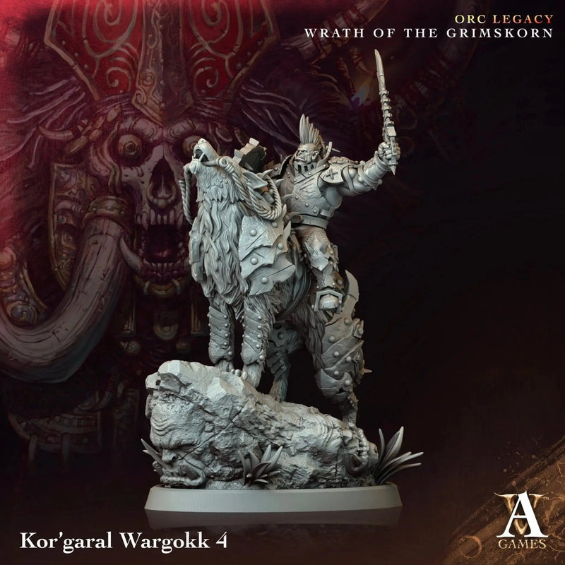 Orc Legacy - Wrath of the Grimskorn - STL Bundle - Archvillain Games
