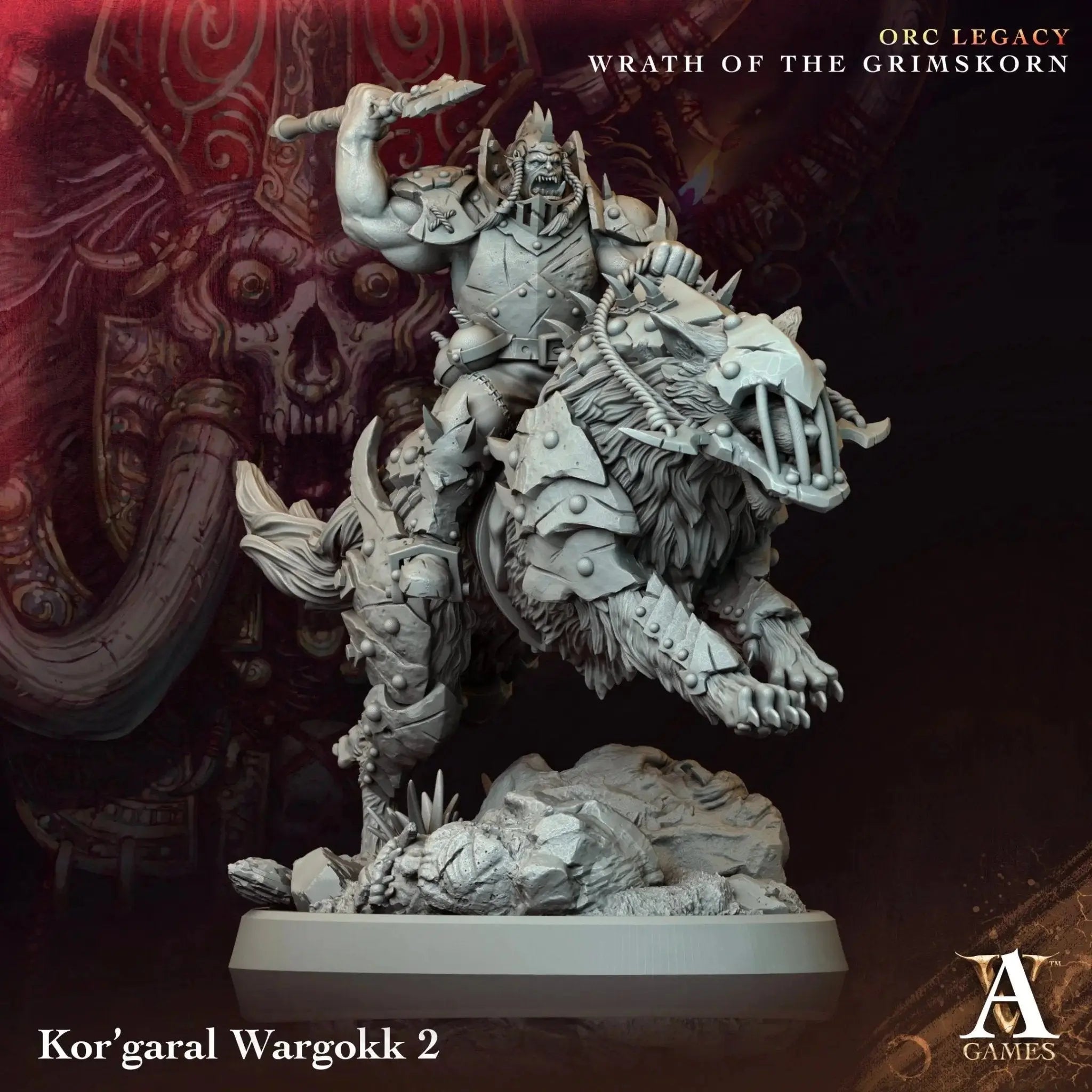 Orc Legacy - Wrath of the Grimskorn - STL Bundle - Archvillain Games