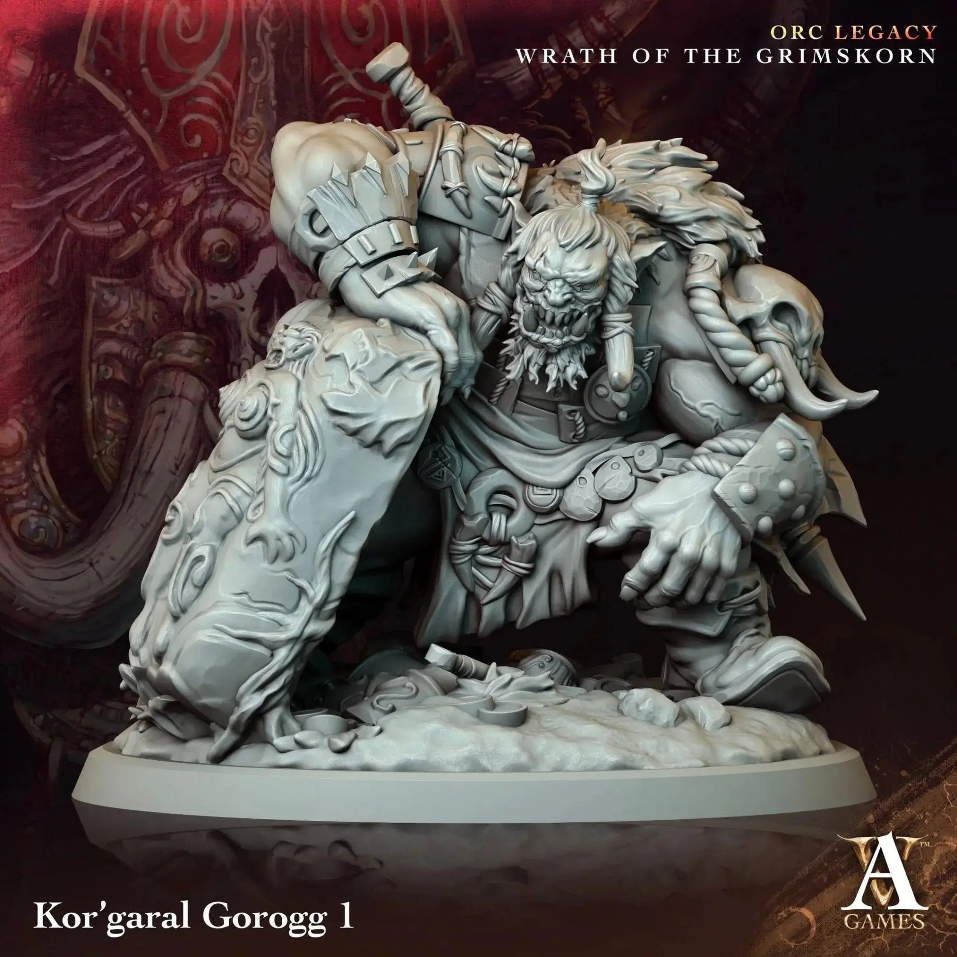 Orc Legacy - Wrath of the Grimskorn - STL Bundle - Archvillain Games