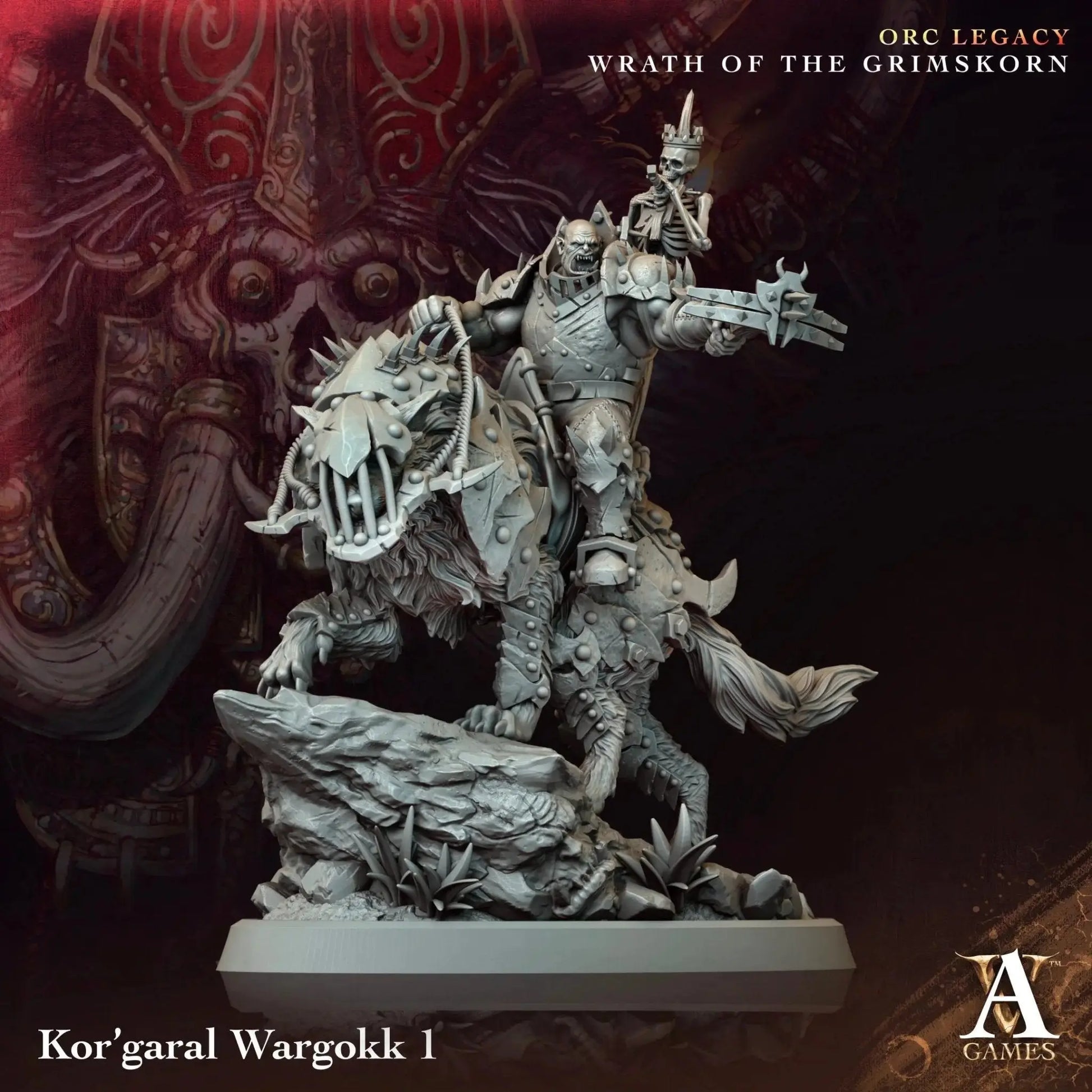Orc Legacy - Wrath of the Grimskorn - STL Bundle - Archvillain Games