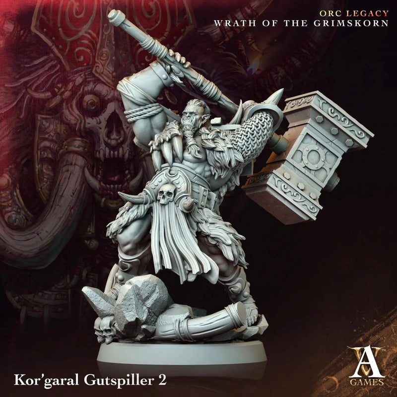 Orc Legacy - Wrath of the Grimskorn - STL Bundle - Archvillain Games
