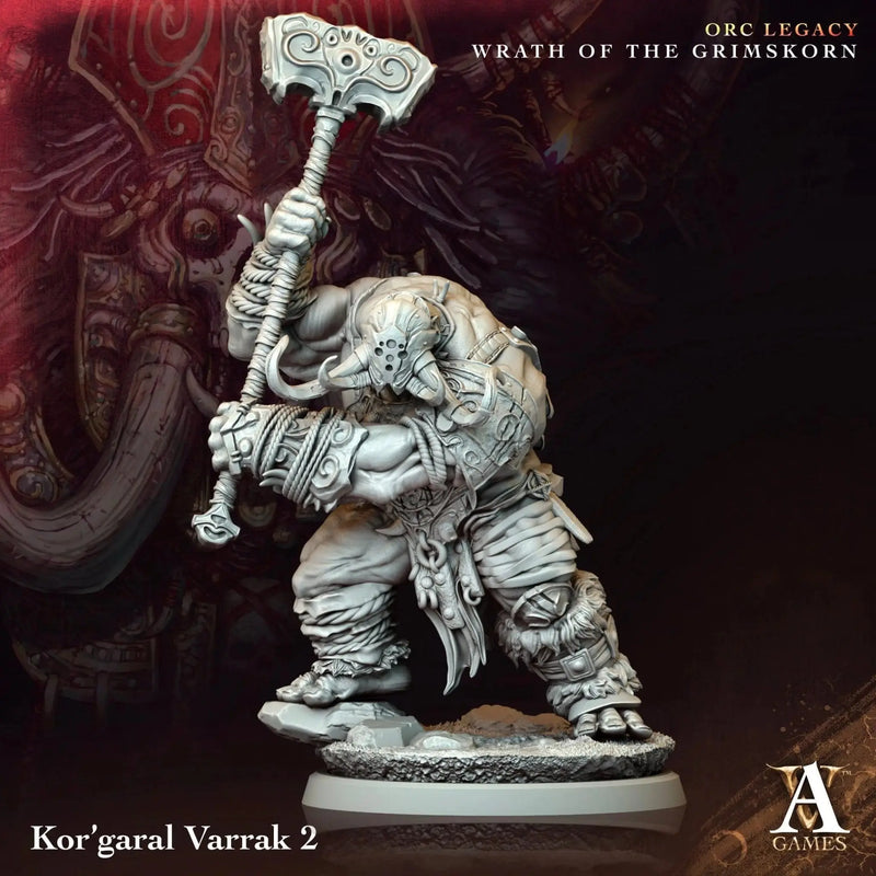 Orc Legacy - Wrath of the Grimskorn - STL Bundle - Archvillain Games