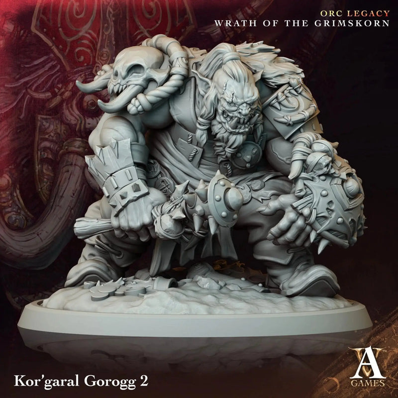 Orc Legacy - Wrath of the Grimskorn - STL Bundle - Archvillain Games