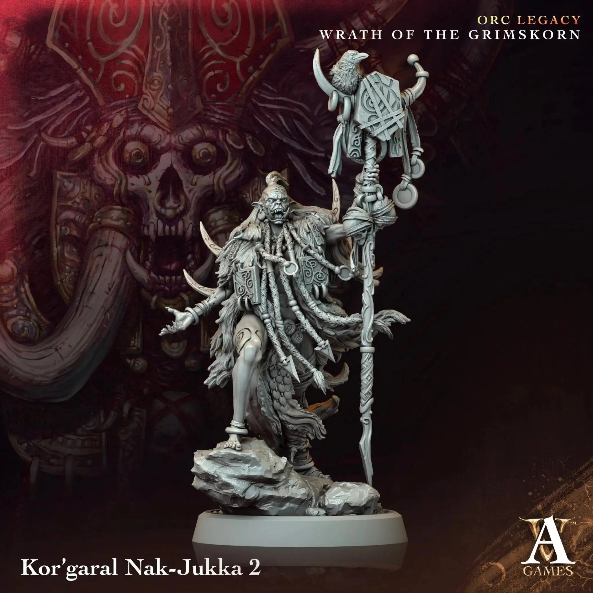 Orc Legacy - Wrath of the Grimskorn - STL Bundle - Archvillain Games