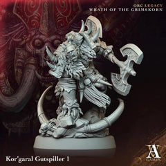 Orc Legacy - Wrath of the Grimskorn - STL Bundle - Archvillain Games