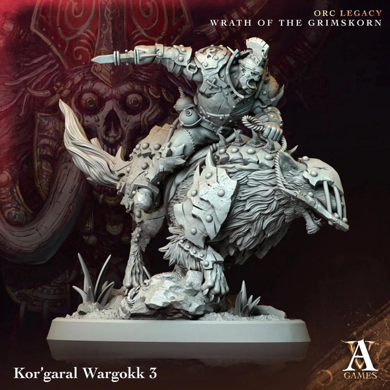 Orc Legacy - Wrath of the Grimskorn - STL Bundle - Archvillain Games