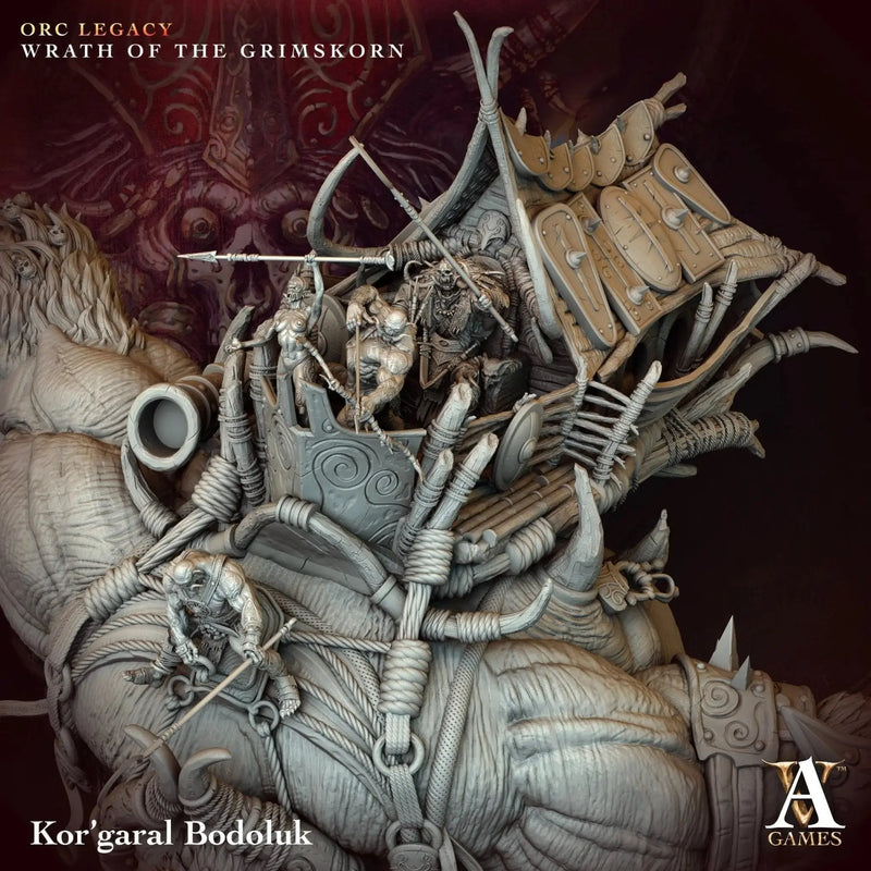 Orc Legacy - Wrath of the Grimskorn - STL Bundle - Archvillain Games