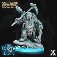 Phinn - Walrus Whaler - STL - Archvillain Games