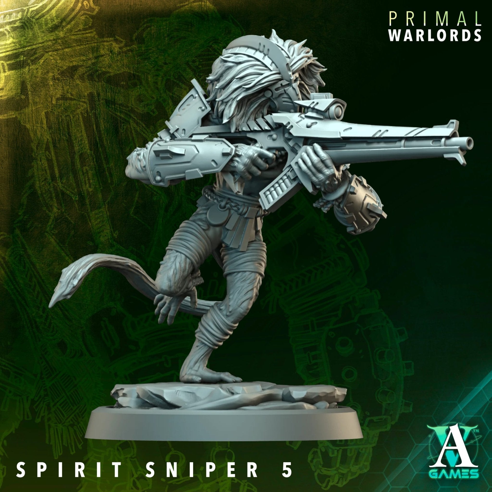 Primal Warlords STL Bundle - Archvillain Games