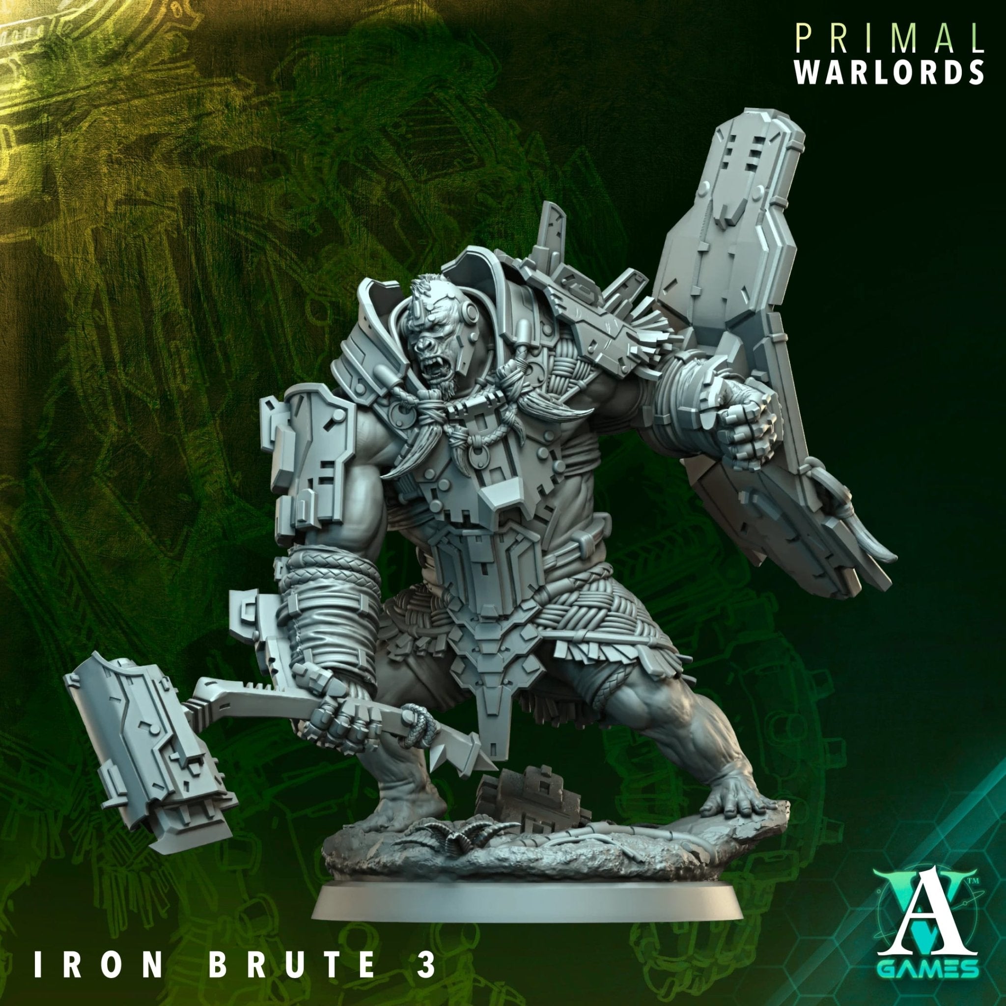 Primal Warlords STL Bundle - Archvillain Games