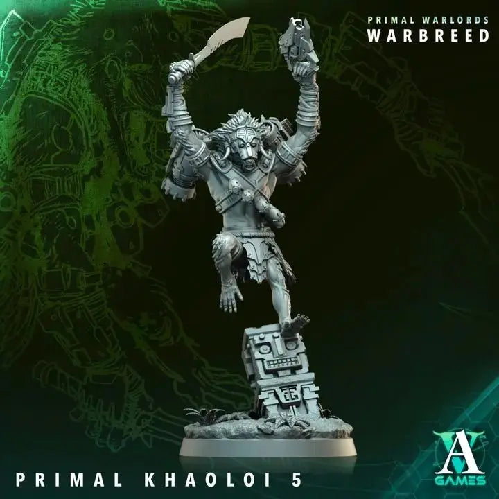 Primal Warlords - Warbreed - STL Bundle - Archvillain Games