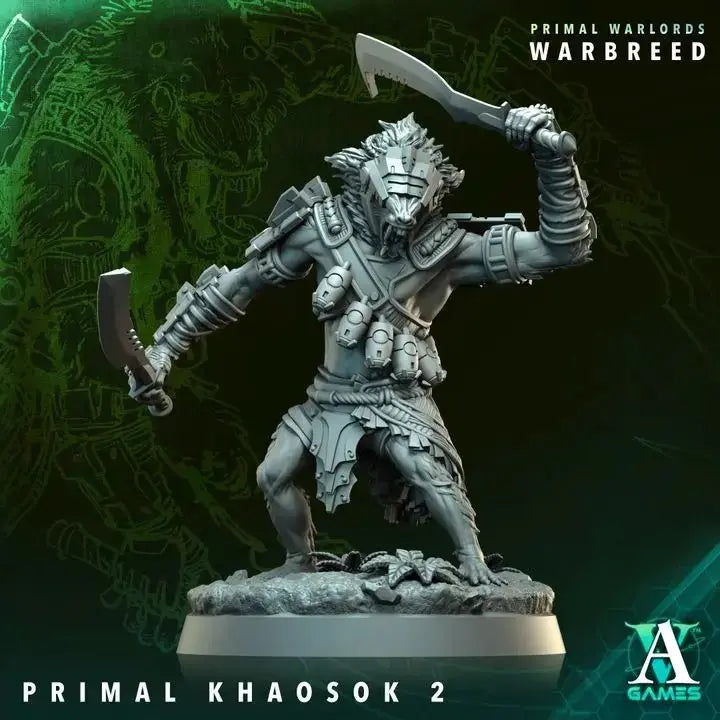 Primal Warlords - Warbreed - STL Bundle - Archvillain Games