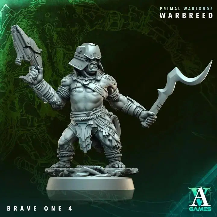 Primal Warlords - Warbreed - STL Bundle - Archvillain Games