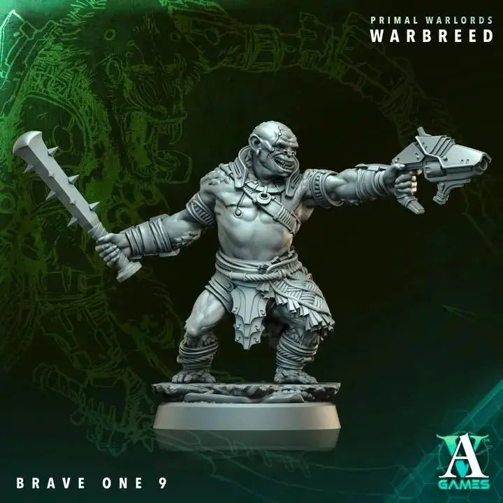 Primal Warlords - Warbreed - STL Bundle - Archvillain Games