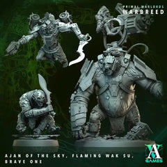 Primal Warlords - Warbreed - STL Bundle - Archvillain Games