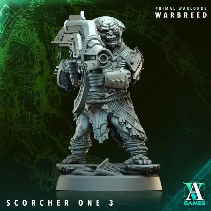 Primal Warlords - Warbreed - STL Bundle - Archvillain Games