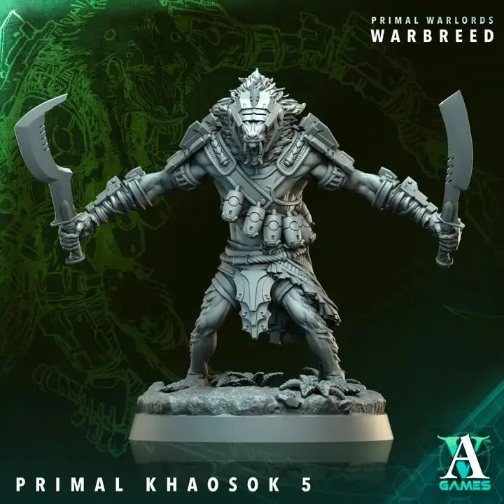 Primal Warlords - Warbreed - STL Bundle - Archvillain Games