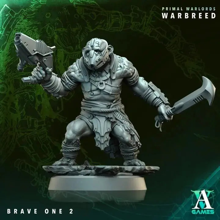 Primal Warlords - Warbreed - STL Bundle - Archvillain Games