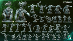 Primal Warlords - Warbreed - STL Bundle - Archvillain Games