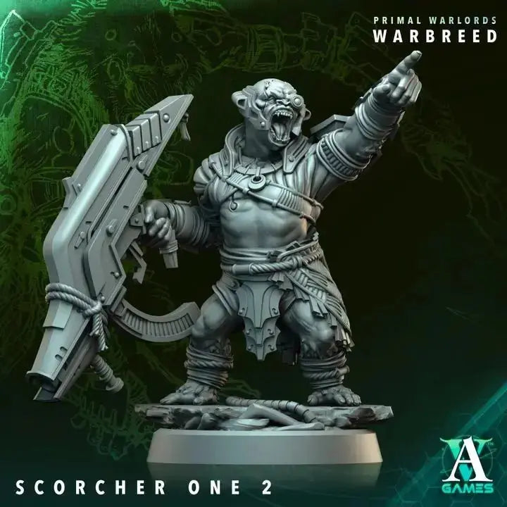 Primal Warlords - Warbreed - STL Bundle - Archvillain Games