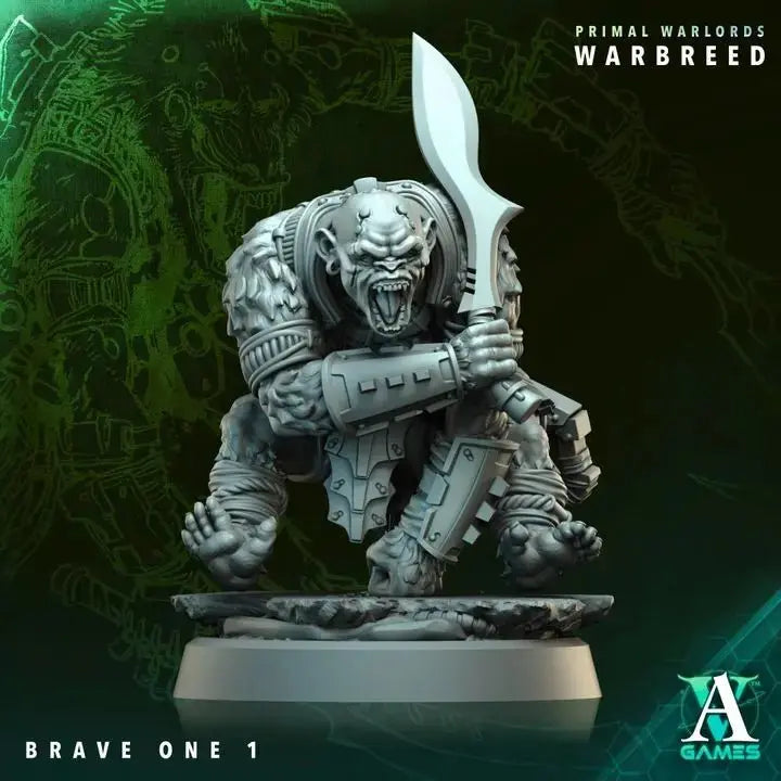 Primal Warlords - Warbreed - STL Bundle - Archvillain Games