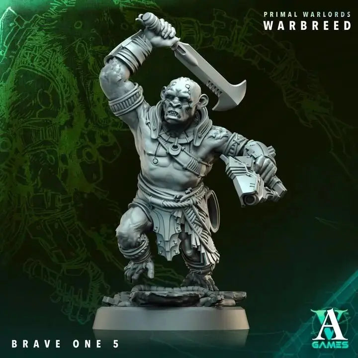 Primal Warlords - Warbreed - STL Bundle - Archvillain Games