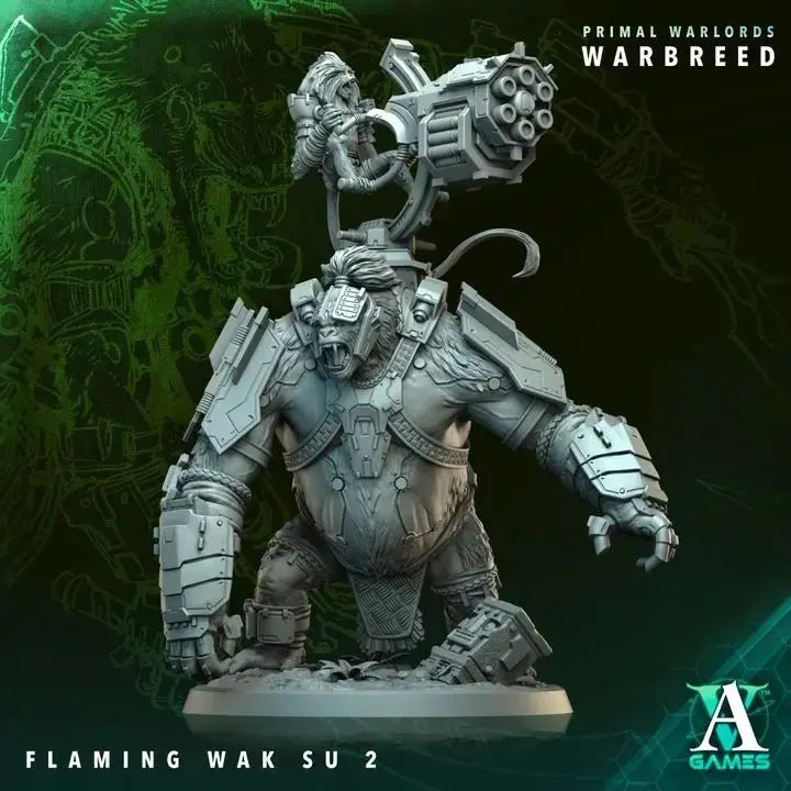 Primal Warlords - Warbreed - STL Bundle - Archvillain Games